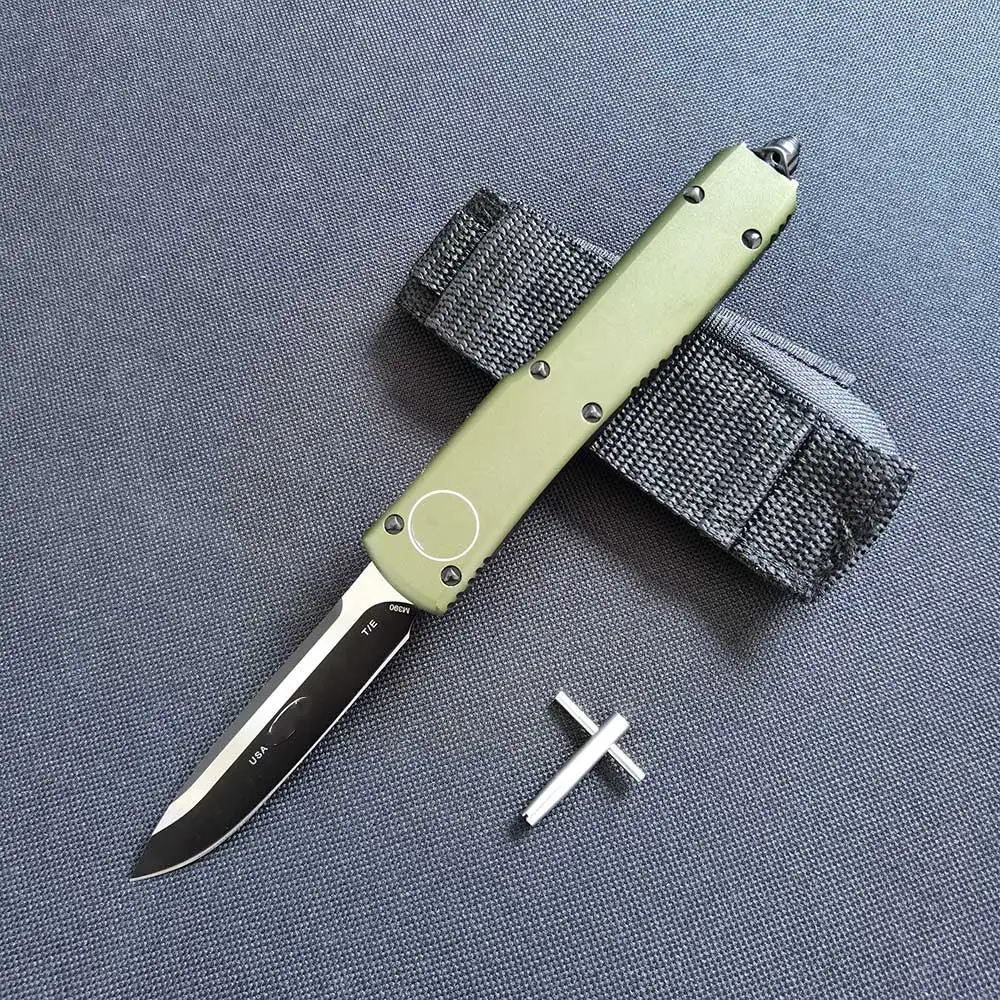 MANCROZ MT Classic MiCO-A5green Карманный нож для резки EDC Инструменты самообороны3