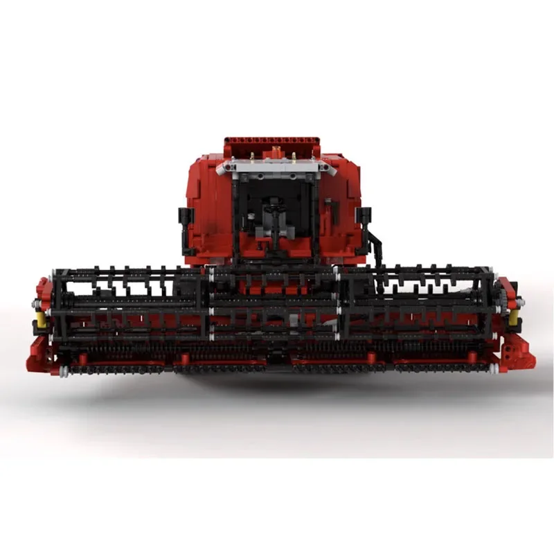 Красная Новая модель MOC-106787RC Электрическая версия Ground farming harvester3465 Детали для изготовления блоков на заказ, Игрушки для взрослых на день рождения2