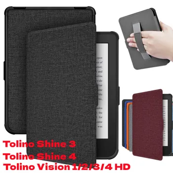 Защитный Чехол Cover Skin для Tolino Vision 1/2/3/4 Vision4 Vision2 Vision3 HD Shine 4 2022 6-дюймовый Смарт-чехол для электронных книг Shine 3